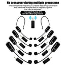 U12F Uhf One For Two Wireless Headset Microphone Amplifier Mixer Suitable F