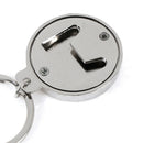 Creative Beer Bottle Cap-Shaped Advertising Bottle Opener Keychain Gift FT