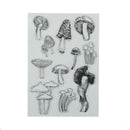 Mushroom Transparent Silicone Clear Stamps Seal for Scrapbooking Album Decor OZ