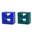 Set Of 2 2-in-1 Demagnetizer Magnetizer Screw Bit  Tools Blue/Green