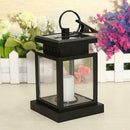 Solar Powered Candle Lights LED Camping Outdoor Lanterns Pavilion Light