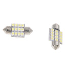 10 Order Bulbs torpedo Lights 12 LED SMD White 31MM