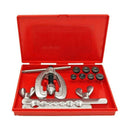 Brake & Air Line Double Flaring Tool 10Pc Kit Water Gas Line Automotive Plu