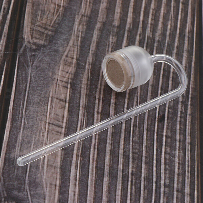 Aquarium Acrylic CO2 Diffuser Carbon Dioxide Atomizer Reactor Flat Bottom S
