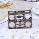 Plastic Storage Box Transparent Pirate For Pirate Crystal Gem Treasure Box  BX