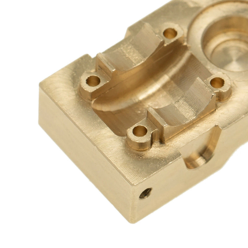 Solid Brass Diff Cover for Axial SCX24 AXI90081 1:24 RC Car Upgrade Parts