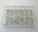 Stainless Steel Watch Case Tube 360pcs/set 12 Sizes Waterproof for Watch Crown