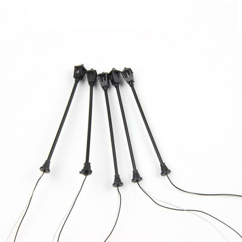 5PCS Street Light LED Lamp Post for Railway Yard Mini Lanscape LED Light  01