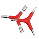 2 pieces / set S Size 4/5/6/8/9/10 mm Bicycle of the bicycle 3-way (Y-type)