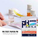 3.8-5.4 Range 0.3 DF Precision PH Test Paper 2-color Contrast Test Strip