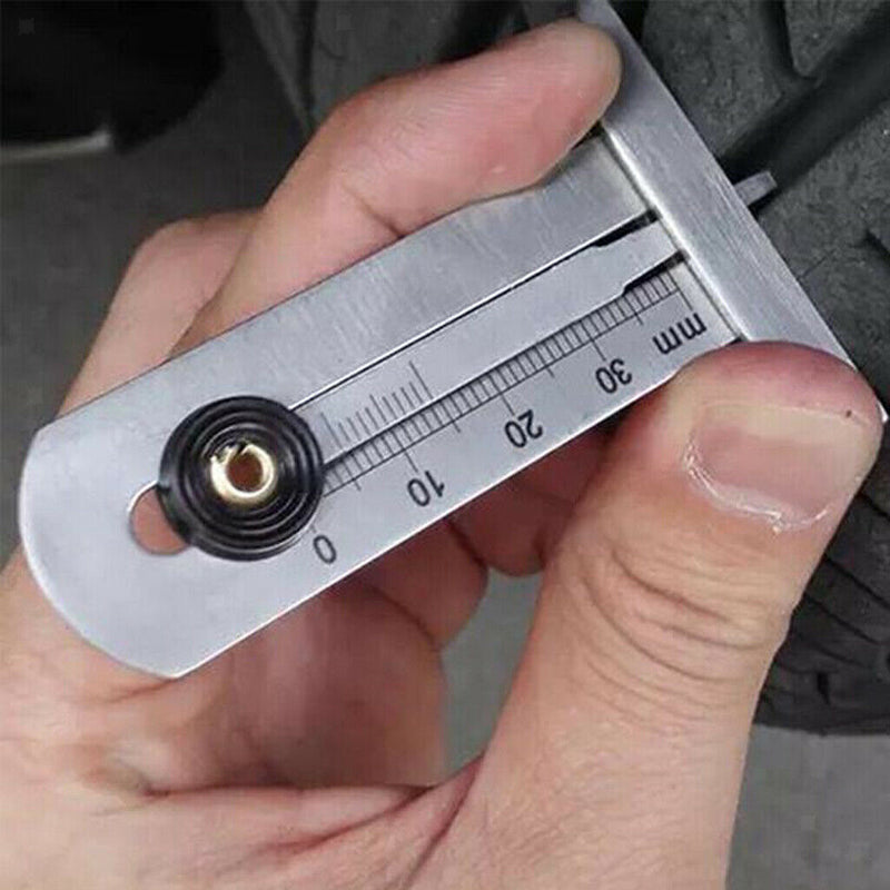 1Pc Tyre Tread Depth Measuring Gauge Tool for Car Van Truck Scooter Motorbike