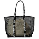 Ms. Hollow Large-Capacity Handbags Fashion Shopping Bag Bucket Female Casua
