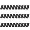 30 pcs. Cable Clips Cable Clamps Black, Desk Cable Holder Self - adhesive &