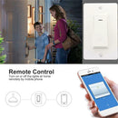 AC 100-240V Wireless WIFI LED Light Smart Switch Wall Panel APP Remote Control