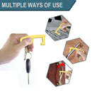Set Of 2 Hand Alloy Metal No Touch Door Opener Safety Elevator Handle Key