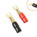 Ground Wire Ring Car 4GA Audio Modified Fork Brass Terminal Block