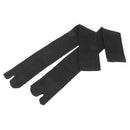 1 pair Tabi Socks Sabots Socks 2-Toe EU35-44 for Men / Women Black Z2I7