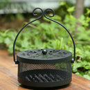 1PC Fashion Fireproof Iron Mosquito Coil Holder Mosquito Incense Burner for Home