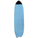 Surfboard Socks Cover 6Ft Blue And White Stripes Surf Board Protective Bag