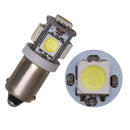 10Pcs T11 BA9S 5050 5 SMD 6000K White LED Car Interior Dome Map Light  OZ