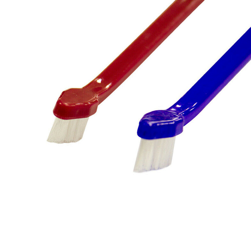 2PCS Cat Dental Care Double-end Oral Hygiene Kit Toothbrush Pet Dog Manual