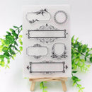 Photo Frame Silicone Transparent Clear Stamp Stamps DIY Art Decora Scrapbook Kit