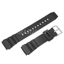 Replacement Mens Rubber Watch Wrist Strap Band 18mm for Wrist Watch DI UAA
