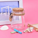 Glass Cover Dried Flower Vase Terrarium Bottle Micro Landscape Container Dec BX