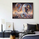 Dream Castle 5D Full Drill Diamond Painting Embroidery DIY Cross Stitch