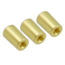 Electric Guitar Brass 3 Way Toggle Switch w/ 3 Pcs 3 Way Toggle Tip Knobs