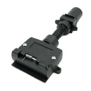 7Pin Plug Adaptor Round Female to Flat Female Trailer Caravan Boat Connector