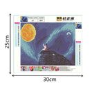 5D DIY Full Drill Diamond Painting Cross Stitch Embroidery (Watching Sky)