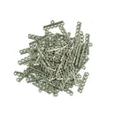 50 Pieces End Bar 6 Strand Holes Metal Jewellery Making Connectors Findings DIY