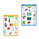 Classroom &Drinks~Kindergarten Classrooms Early Learning Posters Chart