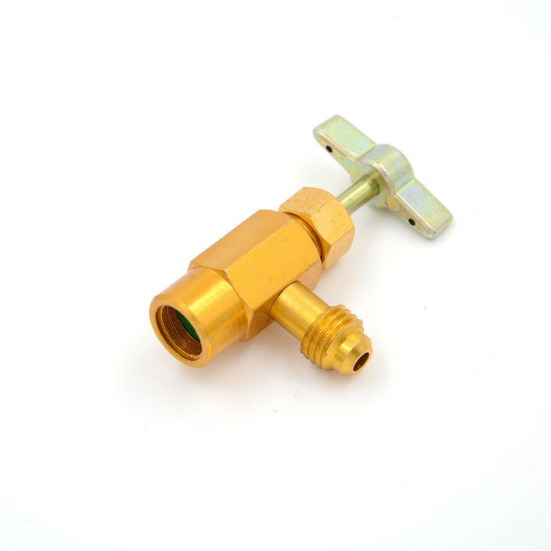 R-134AC R-134a Refrigerant Tap Can Dispensing 1/2ACME PRread Valve PRnd TJ uW