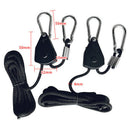 1Pair Hanging Rope Ratchet Lights Lifters Led Grow Light Hangers Zinc Alloy  Nw