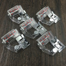Domestic Sewing Machine Snap onAdjustable Binding Bias Binder Presser Foot