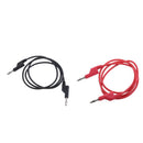 2Pieces Test Lead Banana Plug Male Stackable to Banana Plug 39inch
