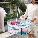 2 Layers Drying Rack Net Folding Hanging Clothes Laundry Sweater Dryer Basket OZ