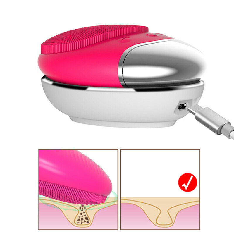 Electric Facial Cleansing Brush Anion Imported Wireless No Dead Corner Pore S7D2