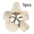 5 PCS Buffing Pad Polishing Mop Car Wheel Buffer Polisher Kit Drill Attachment