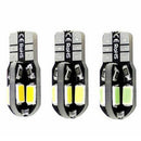 10 x T10 194 168 W5W 5730 8 LED SMD White Car Side Wedge Light Lamps Set Can Cy