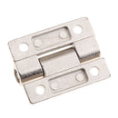2 x Zink Alloy Adjustable Torque Position Control Hinge with 4 Holes 45x34mm