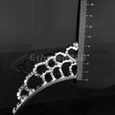 Shiny Bridal Tiara Crystal Heart Rhinestone Crown Wedding Supplies Hair Headband