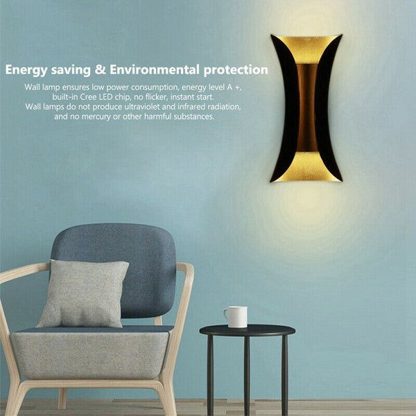 Led Wall Light 10W Waterproof Outdoor Courtyard Wall Lamp Modern Bedroom Ho