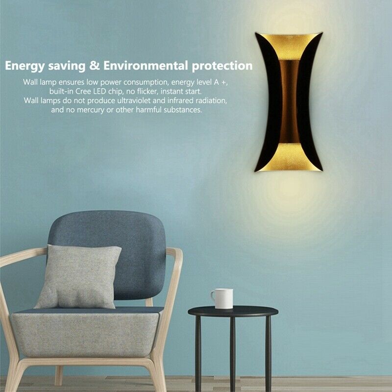 Led Wall Light 10W Waterproof Outdoor Courtyard Wall Lamp Modern Bedroom Ho