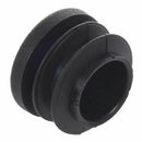 15pcs Black 19mm Dia Round Plastic Blanking End Cap Tubing Tube Insert X8Z7