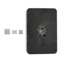 for Raspberry Pi Case Enclosure Box V4 with Heat Sink for Raspberry Pi 4B(B