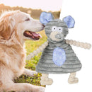 1pcs Dog Toys Pet Puppy Chew Squeaker Squeaky Plush Sound Cute Mouse Stuffe B5E3