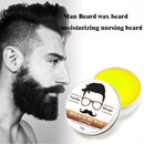 30g 100% Natural Styling Beard Wax Moustache Balm Beeswax Moisturizing s